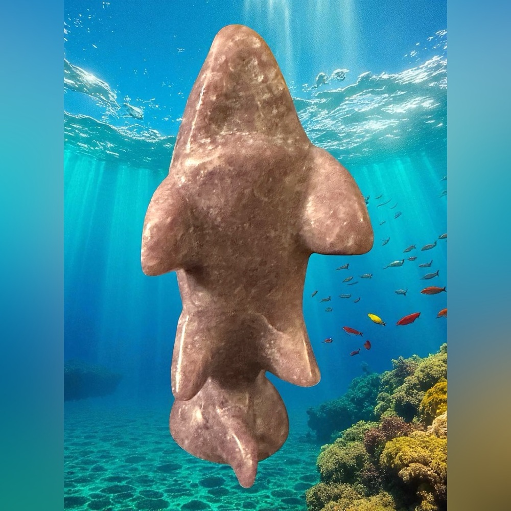Lepidolite Shark Crystal